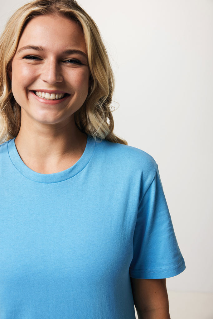 T-shirt en coton recyclé Bryce, tranquil blue