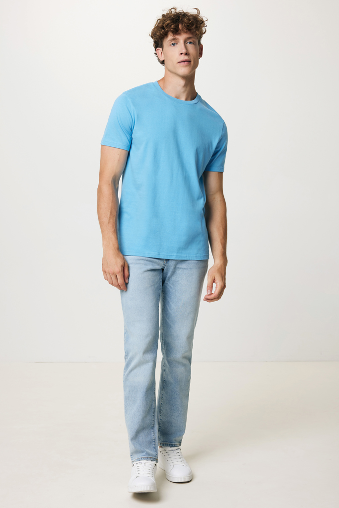 T-shirt en coton recyclé Bryce, tranquil blue