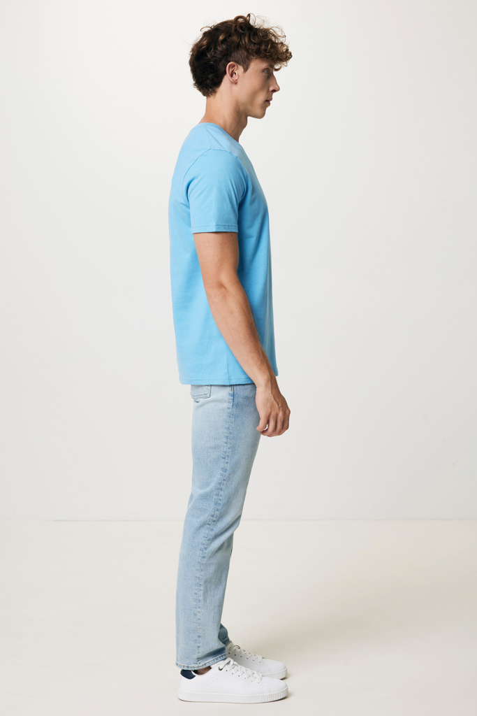 T-shirt en coton recyclé Bryce, tranquil blue