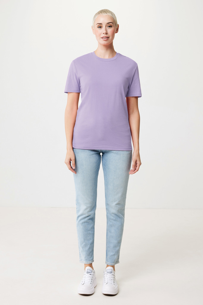 T-shirt Bryce in cotone riciclato, lavender