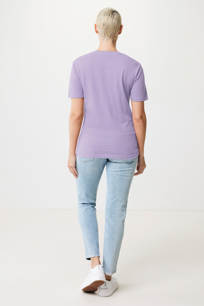 T-shirt Bryce in cotone riciclato, lavender