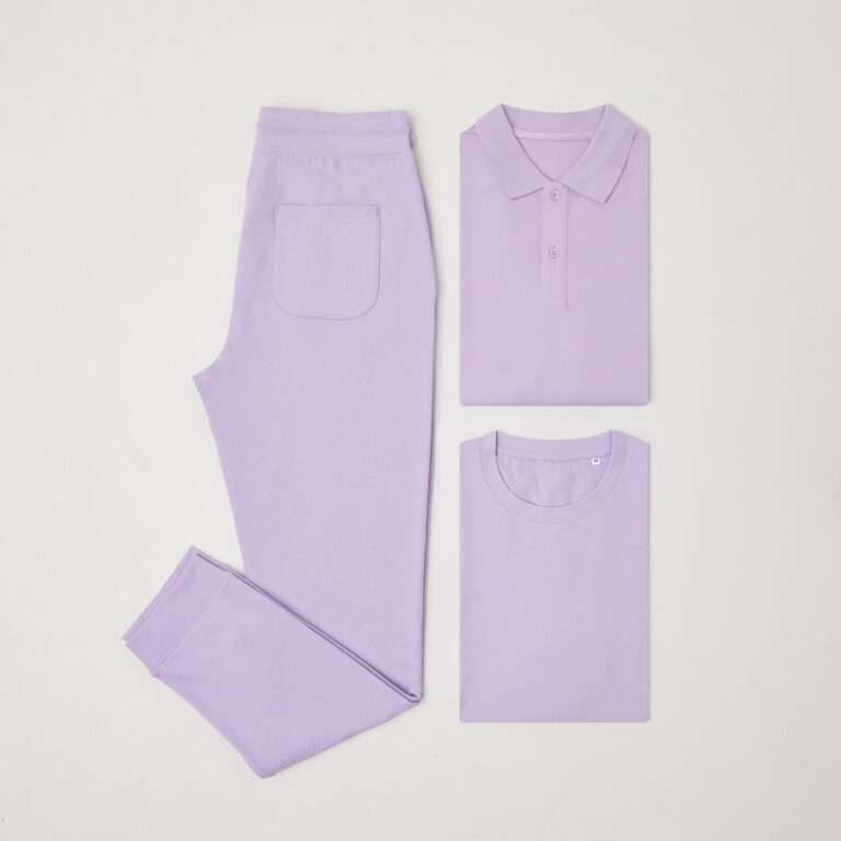 T-shirt Bryce in cotone riciclato, lavender