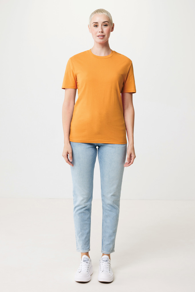 Bryce T-Shirt aus recycelter Baumwolle, sundial orange