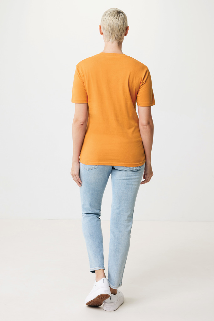 Bryce T-Shirt aus recycelter Baumwolle, sundial orange