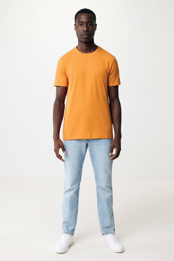 Bryce T-Shirt aus recycelter Baumwolle, sundial orange