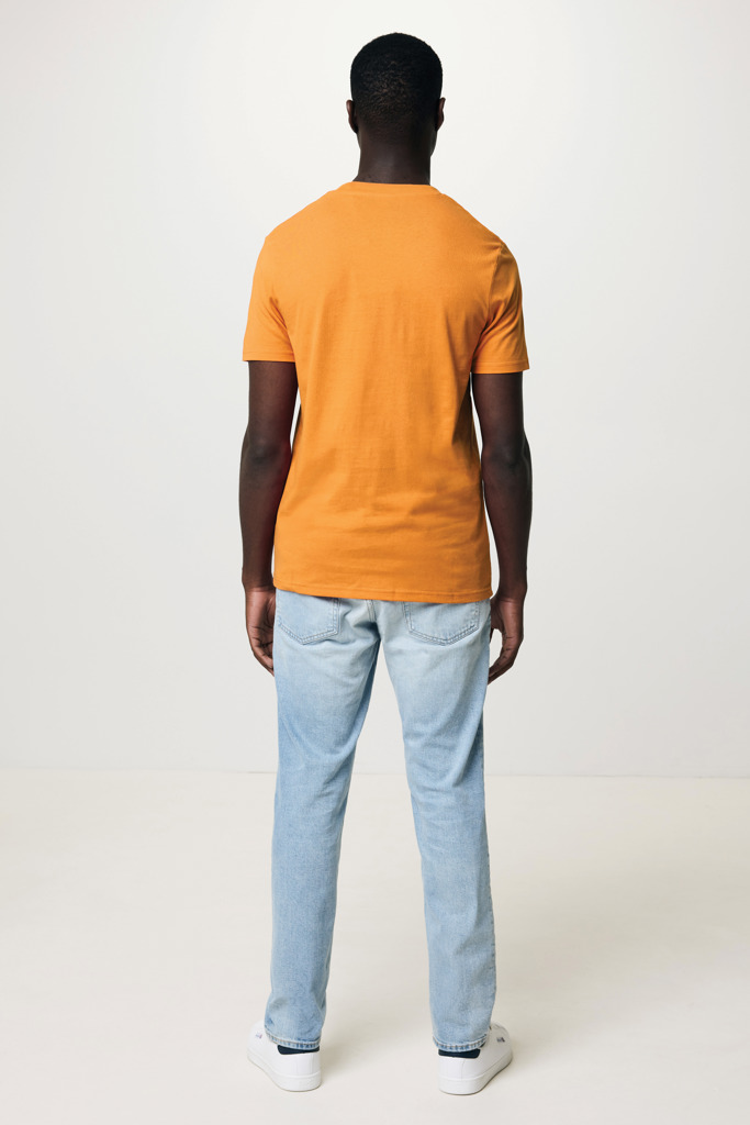 Bryce T-Shirt aus recycelter Baumwolle, sundial orange