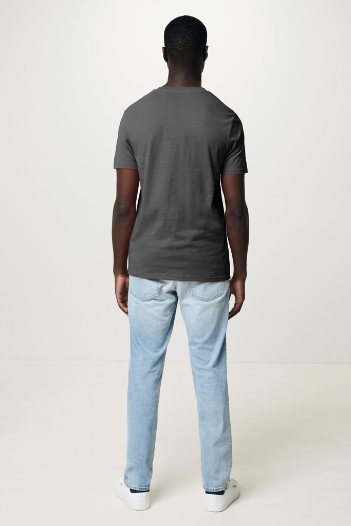 T-shirt en coton recyclé Bryce, antracite