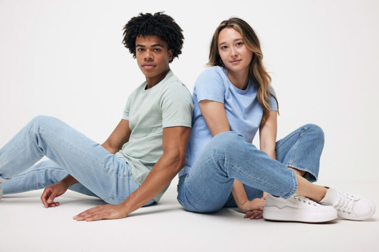 T-shirt en coton recyclé Bryce, sky blue