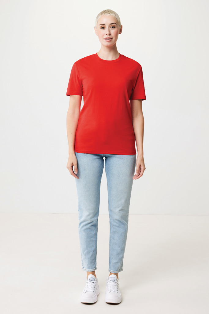T-shirt en coton recyclé Bryce, rouge