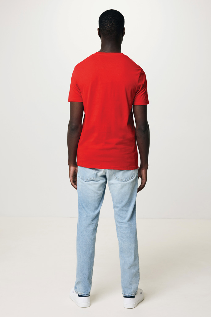 T-shirt en coton recyclé Bryce, rouge