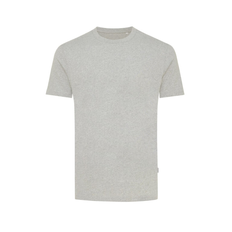 T-shirt en coton recyclé non teinté Manuel, heather grey