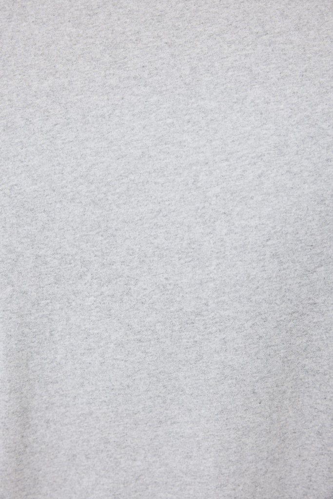T-shirt en coton recyclé non teinté Manuel, heather grey
