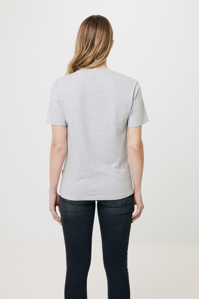 T-shirt en coton recyclé non teinté Manuel, heather grey