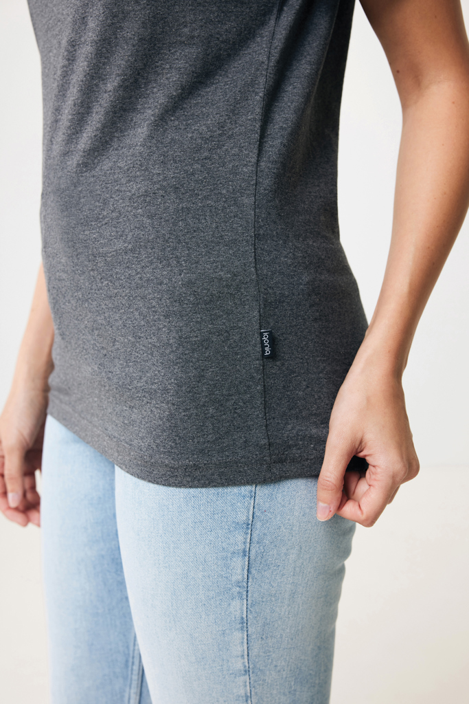 Manuel ungefärbtes T-Shirt aus recycelter Baumwolle, heather