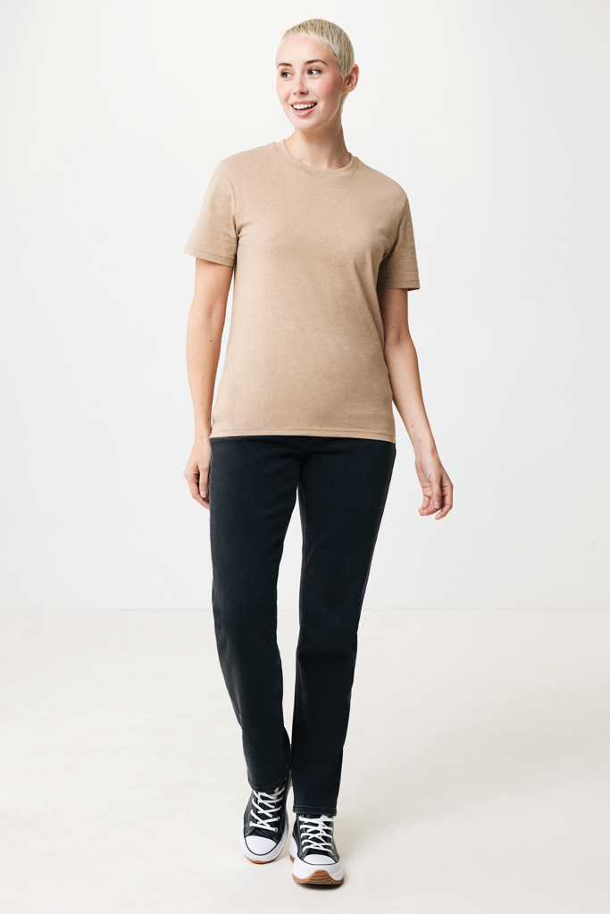 Manuel ungefärbtes T-Shirt aus recycelter Baumwolle, heather