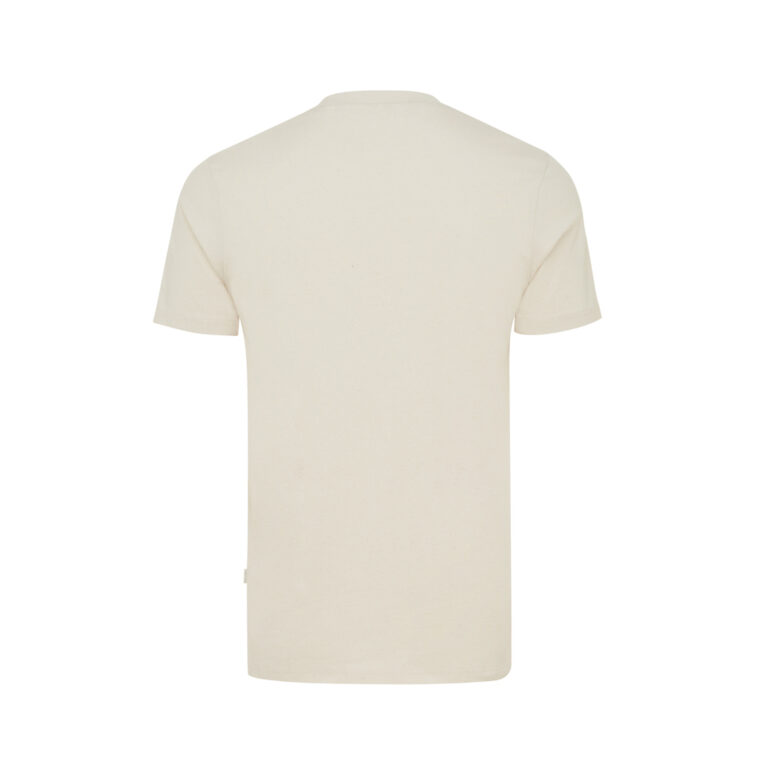 Manuel gerecycled katoen t-shirt ongeverfd, natural raw