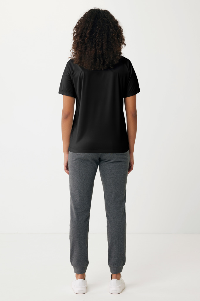 Tikal quick-dry sport t-shirt i återvunnen polyester, svart