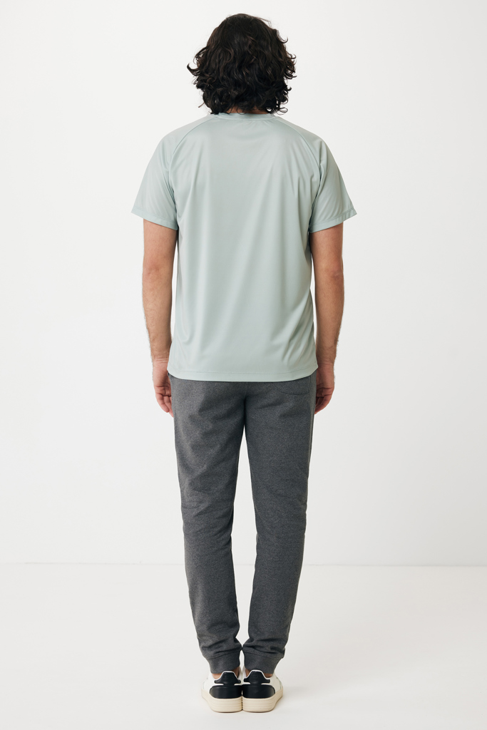 T-shirt sportiva Tikal  quick dry in rPET, Iceberg green