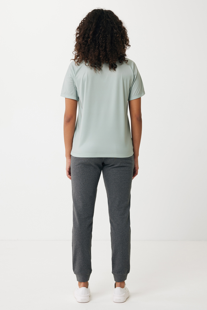 T-shirt sportiva Tikal  quick dry in rPET, Iceberg green