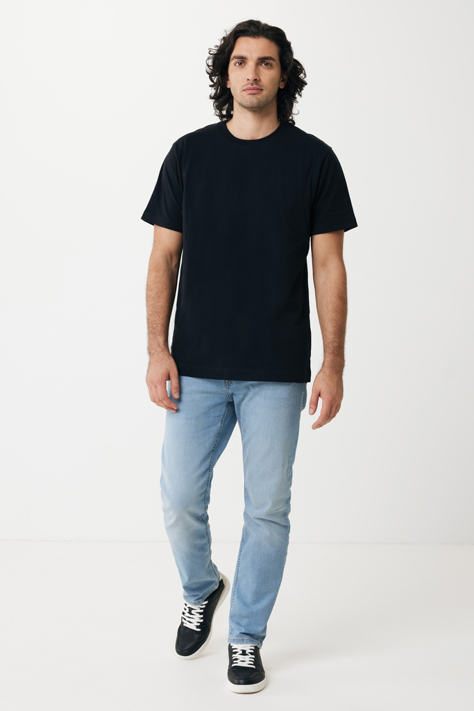 T-shirt Kakadu relaxed fit in cotone riciclato, nero