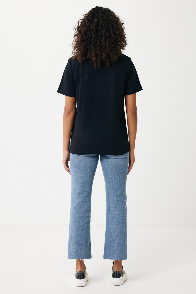 T-shirt Kakadu relaxed fit in cotone riciclato, nero