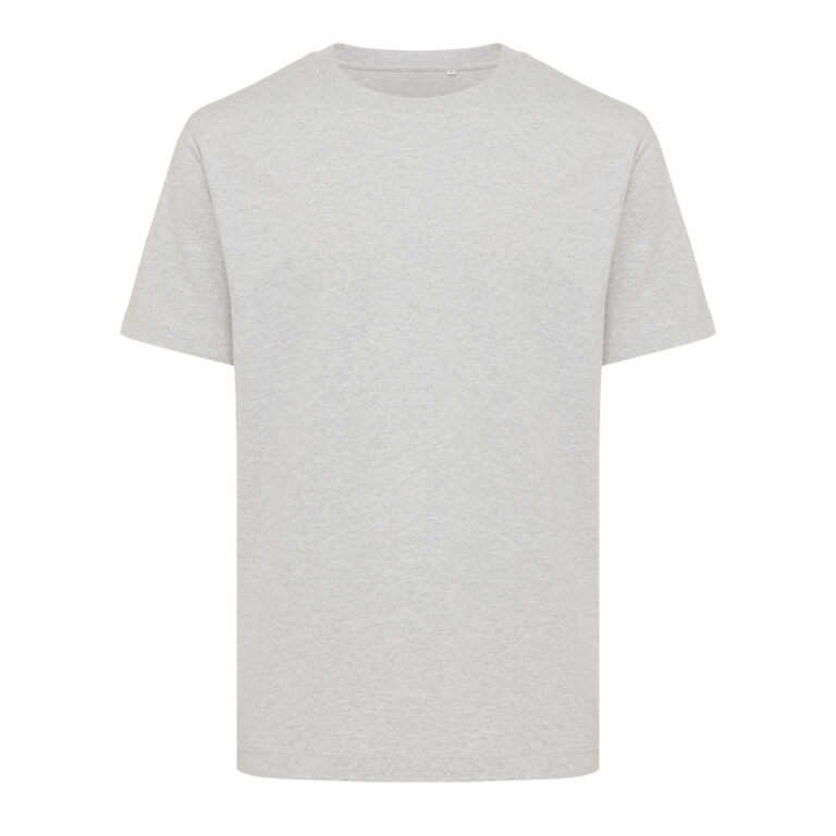Kakadu relaxed T-Shirt aus recycelter Baumwolle, heather gre