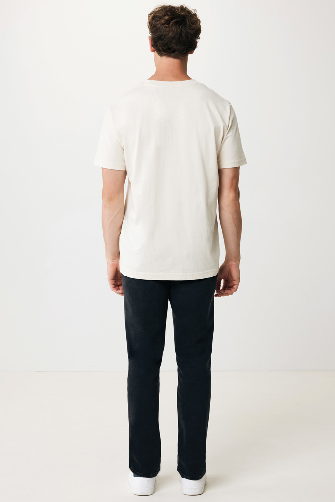 T-shirt Kakadu relaxed fit in cotone riciclato, natural raw
