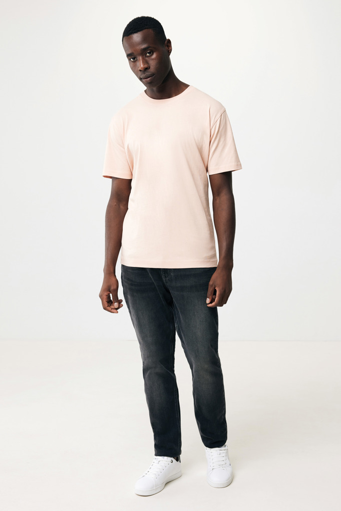 T-shirt Kakadu relaxed fit in cotone riciclato, peach nectar