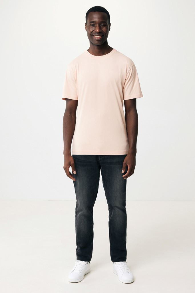 T-shirt Kakadu relaxed fit in cotone riciclato, peach nectar