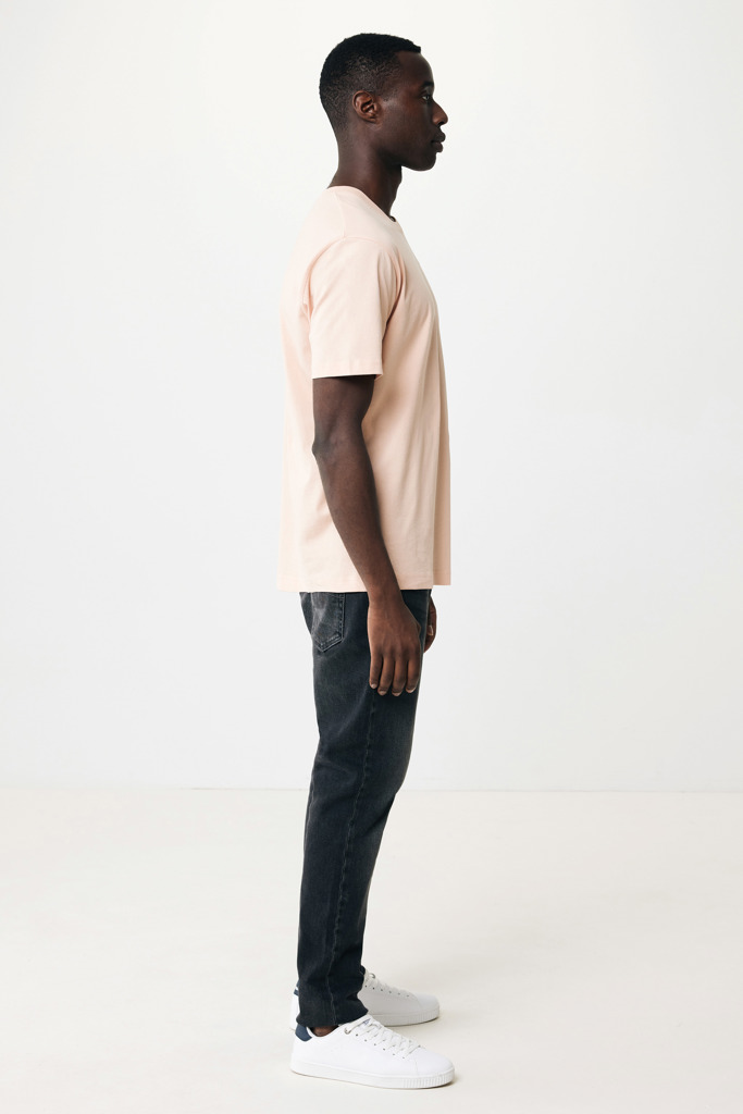 T-shirt Kakadu relaxed fit in cotone riciclato, peach nectar