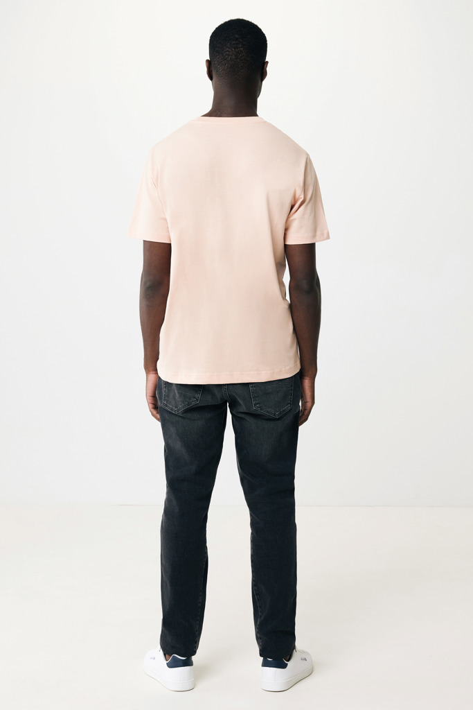 T-shirt Kakadu relaxed fit in cotone riciclato, peach nectar