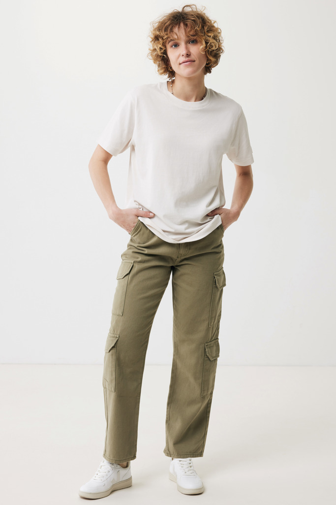 Kakadu relaxed recycled cotton t-shirt, ivory white