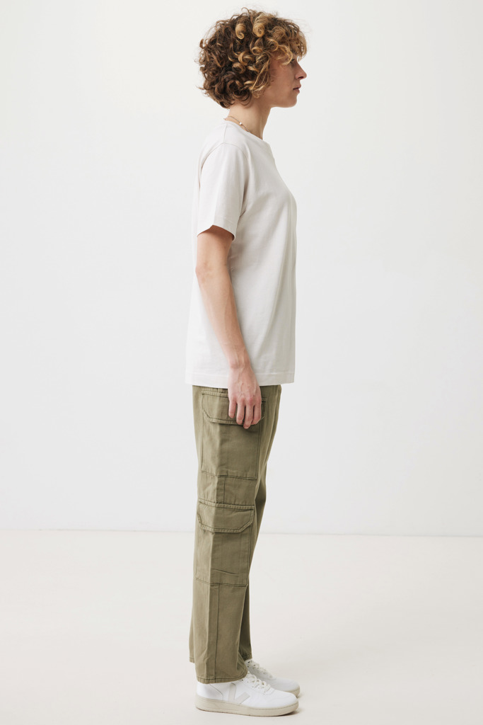 Kakadu relaxed recycled cotton t-shirt, ivory white