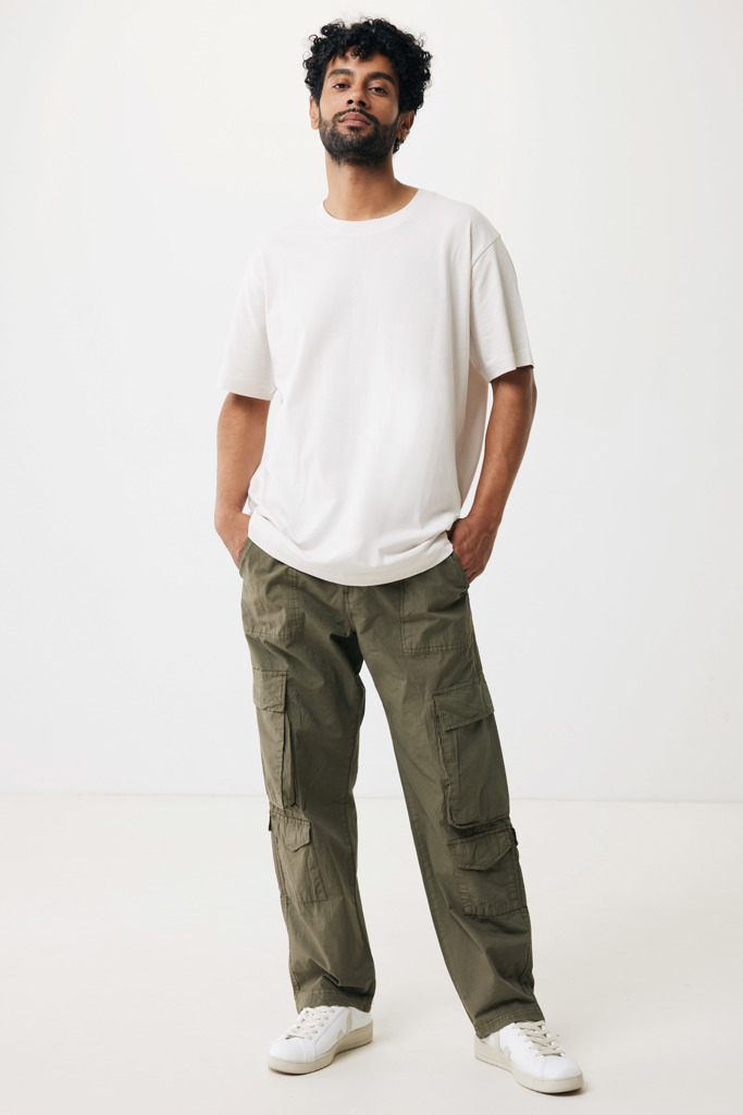 Kakadu relaxed recycled cotton t-shirt, ivory white