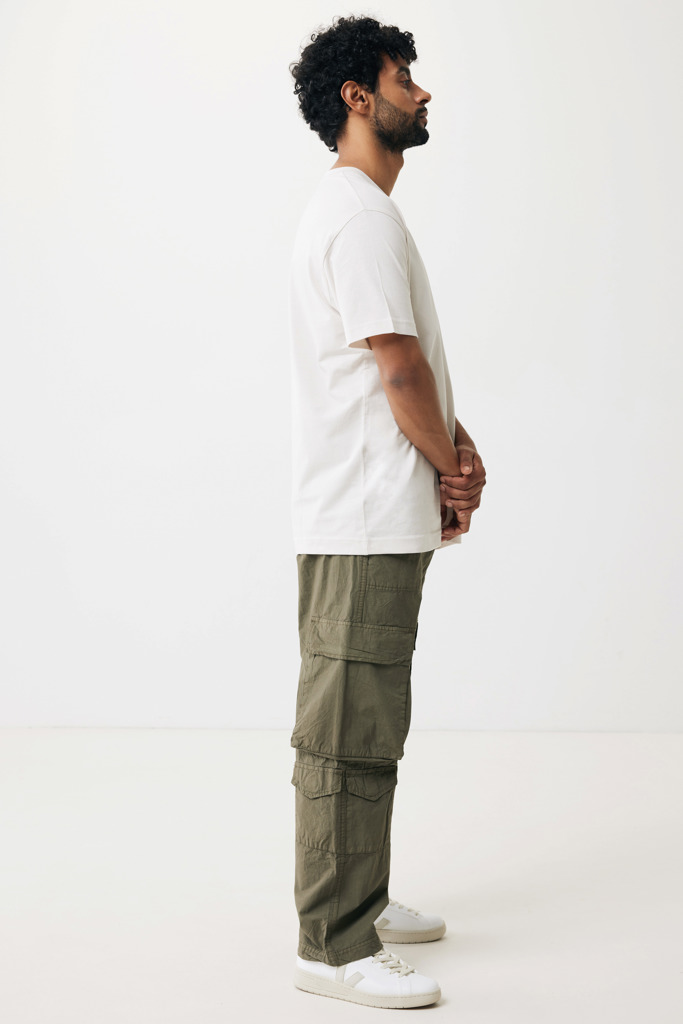 Kakadu relaxed recycled cotton t-shirt, ivory white