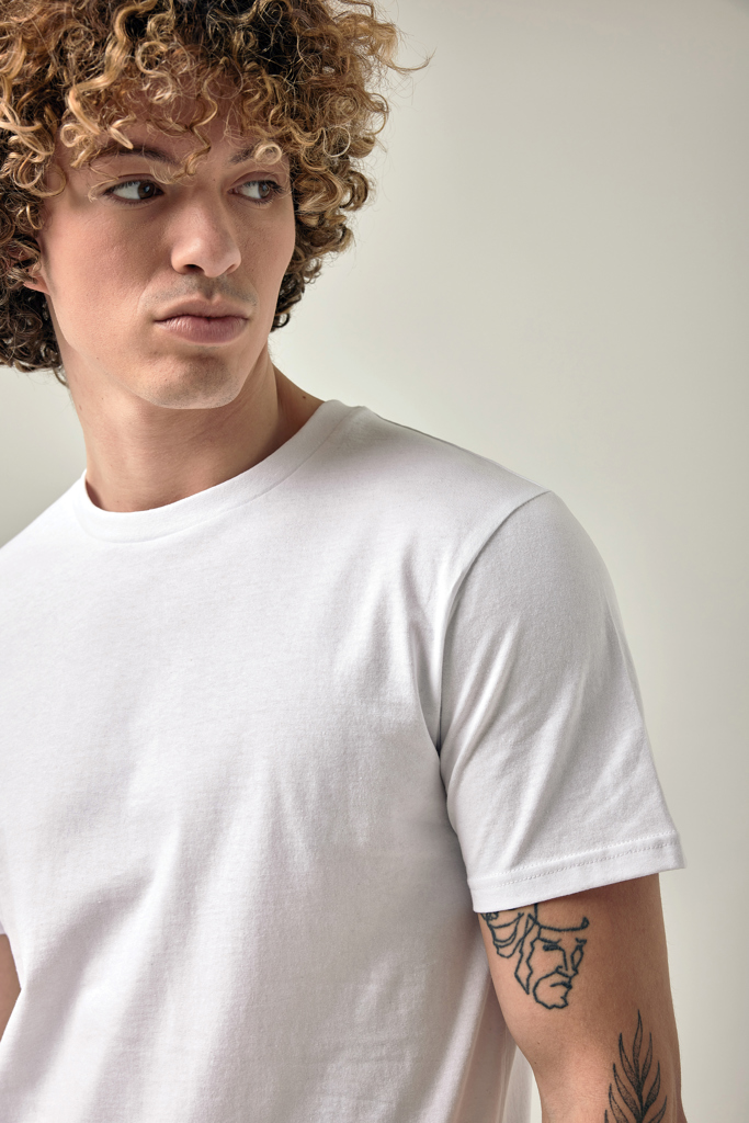 Sierra Camiseta Light Weight  Algodón Reciclado, recycled wh