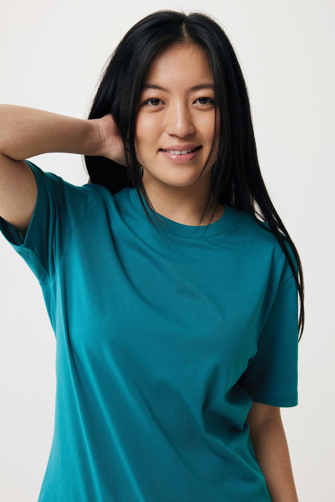 Sierra lättvikt t-shirt i återvunnen bomull, verdigris