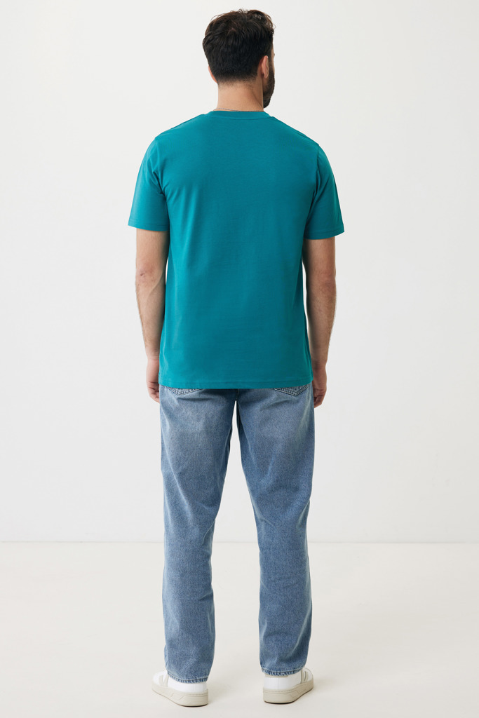 Sierra lättvikt t-shirt i återvunnen bomull, verdigris