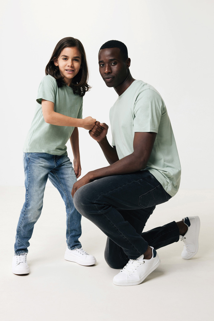 T-shirt léger en coton recyclé Sierra, Iceberg green