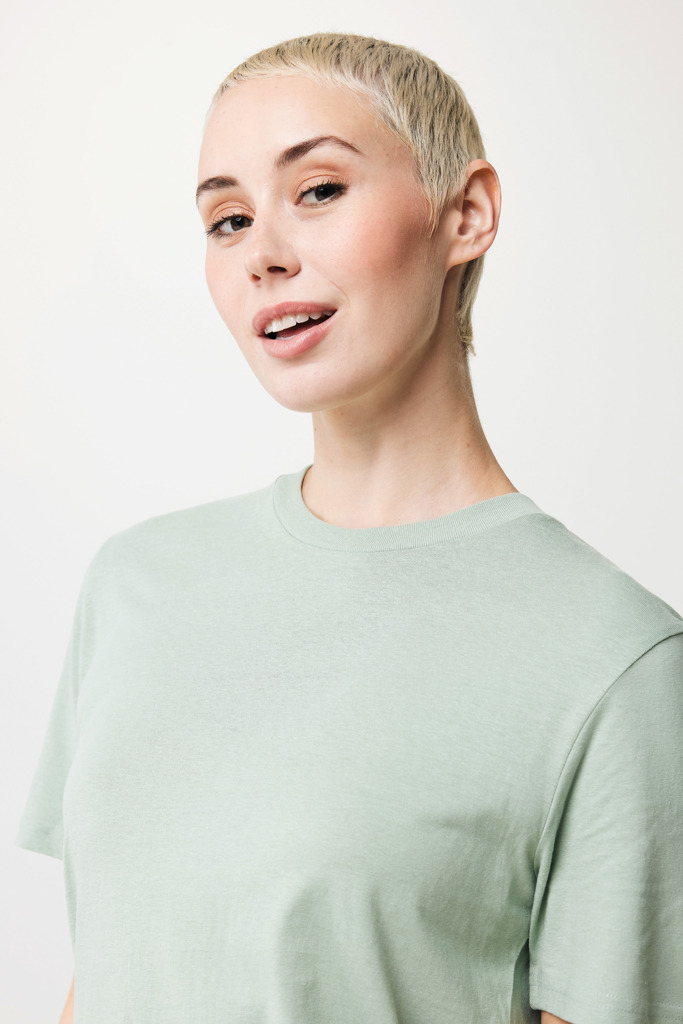 T-shirt léger en coton recyclé Sierra, Iceberg green