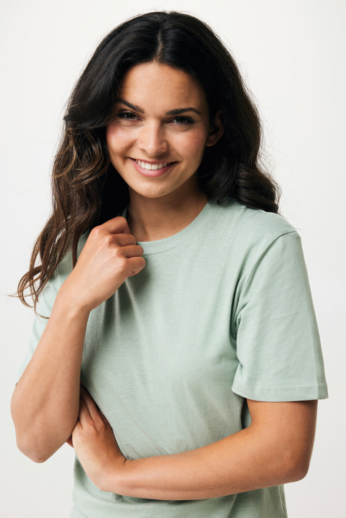 T-shirt léger en coton recyclé Sierra, Iceberg green
