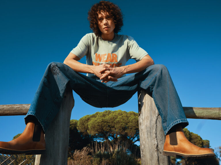 T-shirt léger en coton recyclé Sierra, Iceberg green