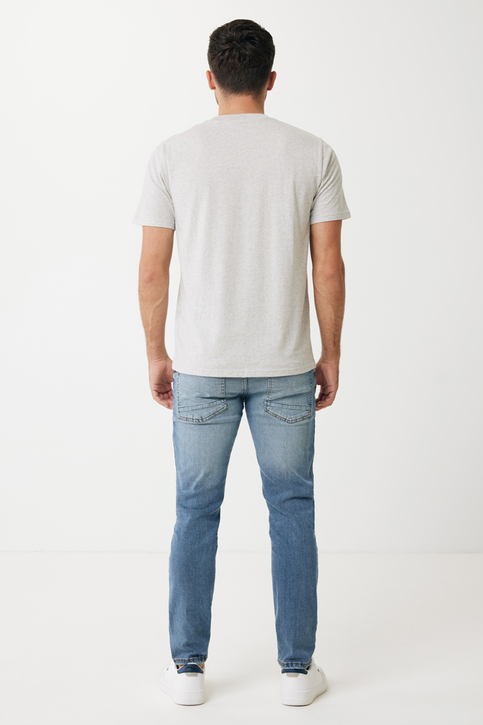 T-shirt leggera Sierra in cotone riciclato, light heather gr