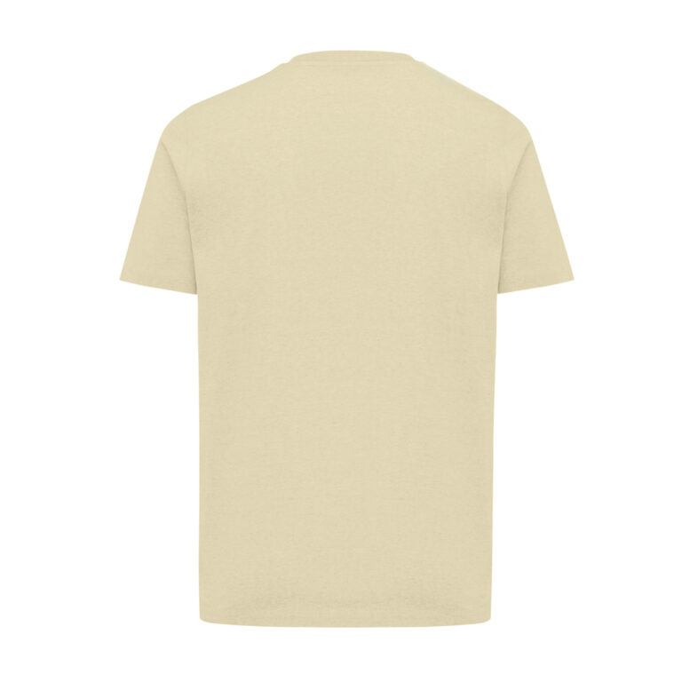 Sierra lättvikt t-shirt i återvunnen bomull, cream yellow