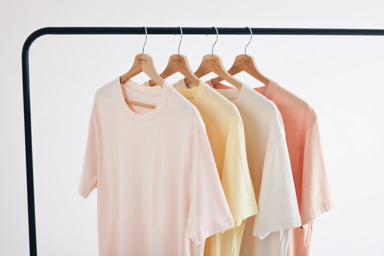 Sierra lättvikt t-shirt i återvunnen bomull, cream yellow