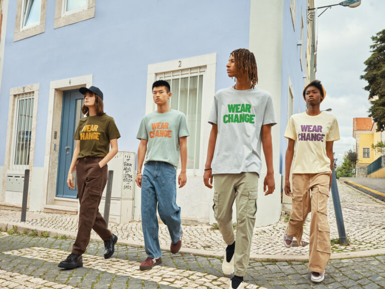 Sierra lättvikt t-shirt i återvunnen bomull, cream yellow