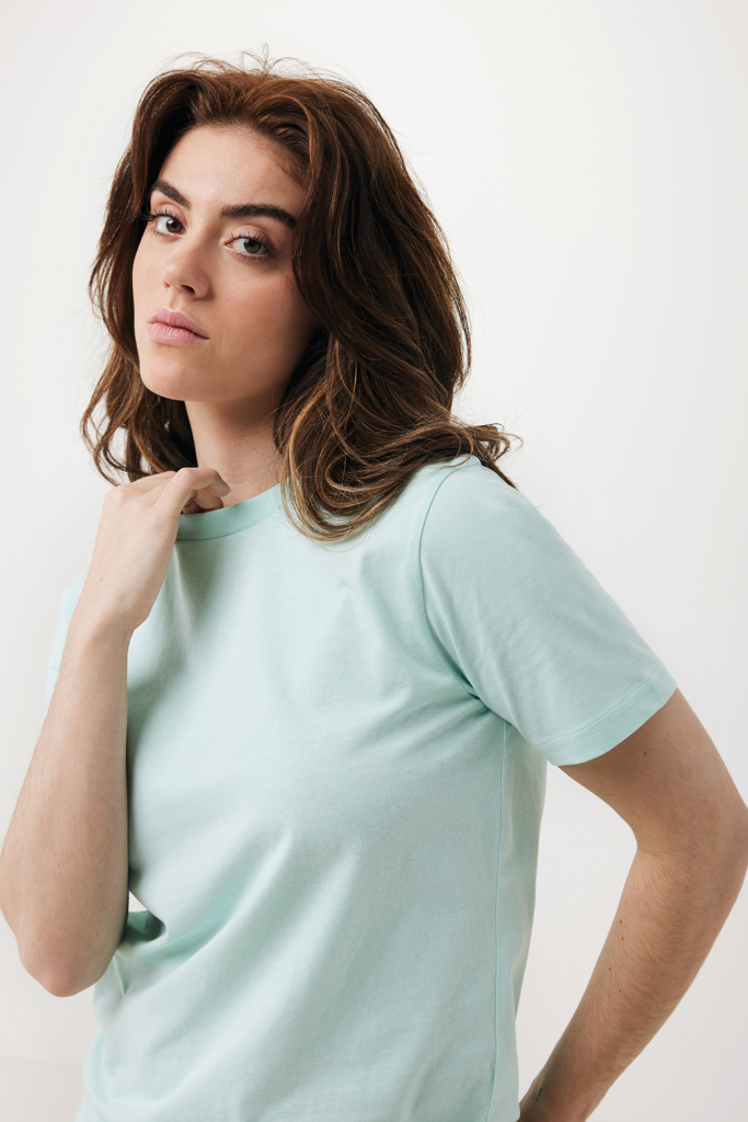 Sierra lichtgewicht gerecycled katoen t-shirt, crushed mint