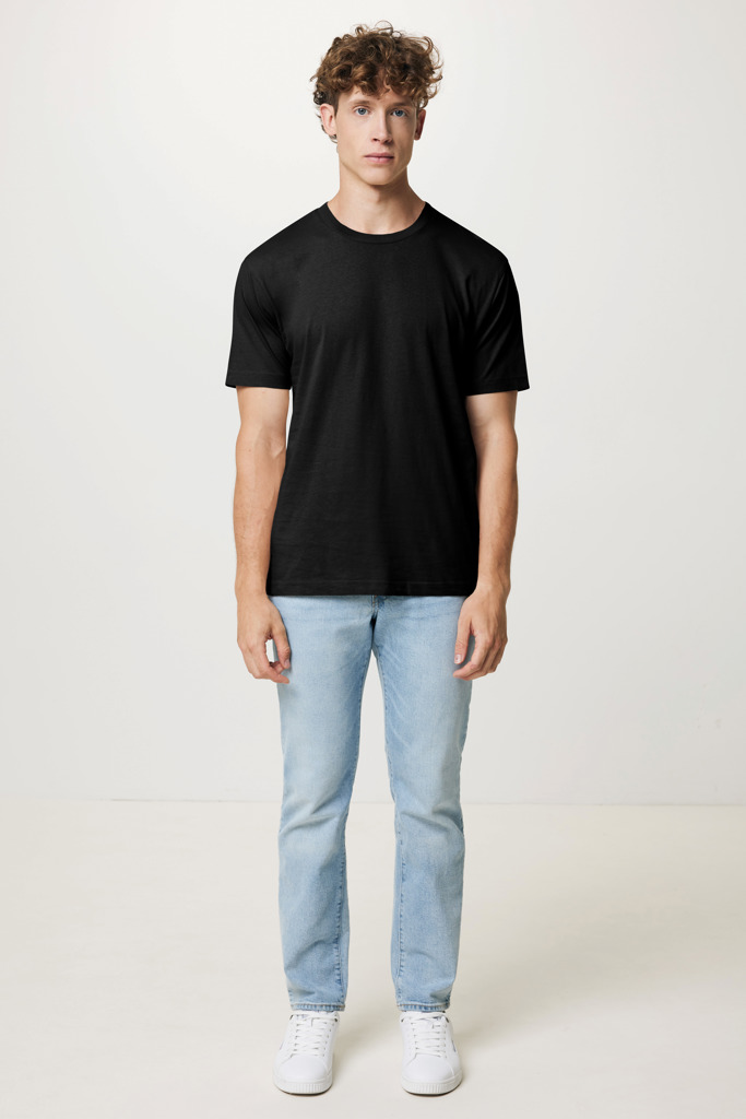 Teide gerecycled katoen t-shirt, zwart
