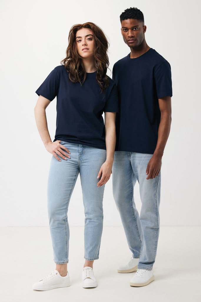 T-Shirt Teide in cotone riciclato, blu navy