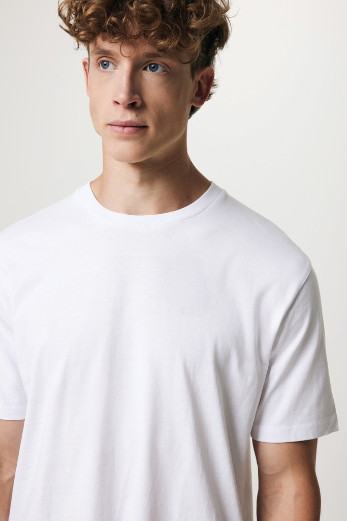 Teide recycled cotton t-shirt, recycled white